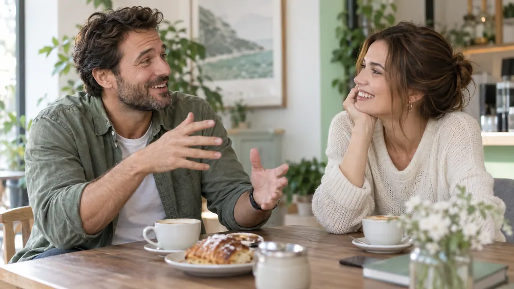 Writing a dating profile with humour — An idea for a conversation A light-hearted story making a conversation partner smile
