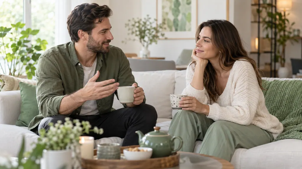 Talking about expectations over a cup of tea