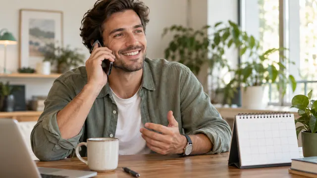 How to ask someone on a date — Getting acquainted Preparing an invitation with a calendar and phone