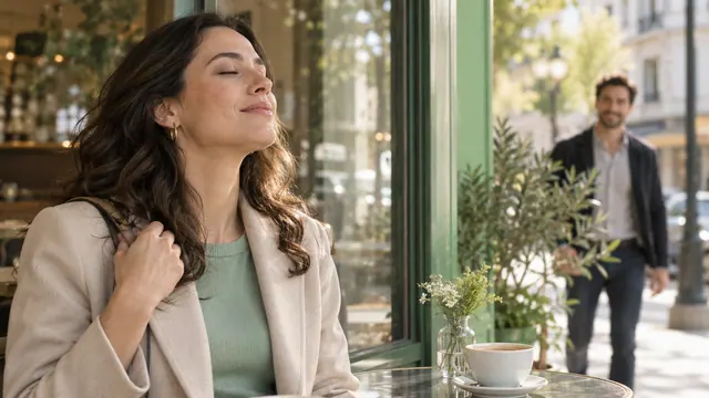 How to prepare for a date when you feel nervous — Getting acquainted A quiet pause by a window before meeting